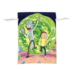 Rick And Morty Adventure Time Cartoon Lightweight Drawstring Pouch (s) by Bedest