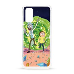 Rick And Morty Adventure Time Cartoon Samsung Galaxy S20 6 2 Inch Tpu Uv Case by Bedest