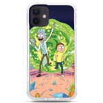 Rick And Morty Adventure Time Cartoon iPhone 12 mini TPU UV Print Case	 Front