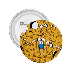 Adventure Time Finn Jake Cartoon 2 25  Buttons by Bedest