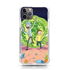 Rick And Morty Adventure Time Cartoon Iphone 11 Pro 5 8 Inch Tpu Uv Print Case by Bedest