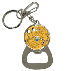 Adventure Time Finn Jake Cartoon Bottle Opener Key Chain by Bedest