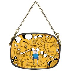 Adventure Time Finn Jake Cartoon Chain Purse (one Side) by Bedest