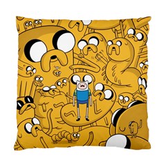 Adventure Time Finn Jake Cartoon Standard Cushion Case (one Side) by Bedest