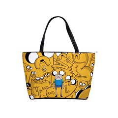 Adventure Time Finn Jake Cartoon Classic Shoulder Handbag by Bedest