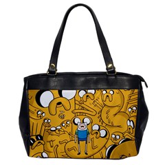 Adventure Time Finn Jake Cartoon Oversize Office Handbag by Bedest