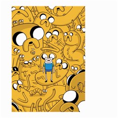 Adventure Time Finn Jake Cartoon Small Garden Flag (two Sides) by Bedest