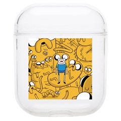 Adventure Time Finn Jake Cartoon Soft Tpu Airpods 1/2 Case by Bedest