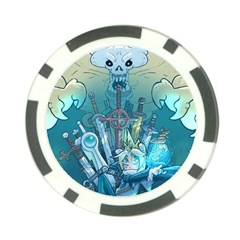 Adventure Time Lich Poker Chip Card Guard by Bedest