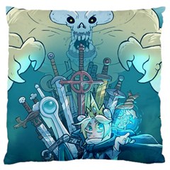 Adventure Time Lich Large Cushion Case (two Sides) by Bedest