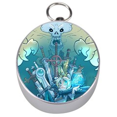 Adventure Time Lich Silver Compasses by Bedest