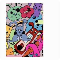 Graffiti Monster Street Theme Small Garden Flag (two Sides) by Bedest