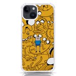 Adventure Time Finn Jake Cartoon iPhone 14 TPU UV Print Case Front