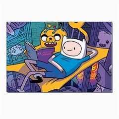 Adventure Time Finn  Jake Marceline Postcard 4 x 6  (pkg Of 10)