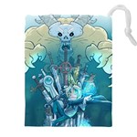 Adventure Time Lich Drawstring Pouch (4XL) Front