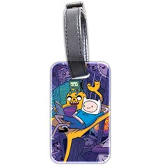 Adventure Time Finn  Jake Marceline Luggage Tag (two Sides) by Bedest