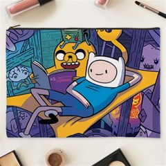 Adventure Time Finn  Jake Marceline Cosmetic Bag (xxxl) by Bedest