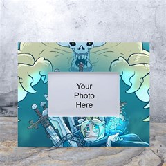 Adventure Time Lich White Tabletop Photo Frame 4 x6  by Bedest