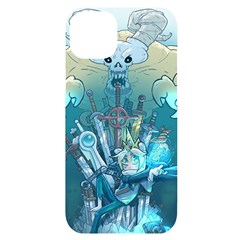 Adventure Time Lich Iphone 14 Plus Black Uv Print Case by Bedest