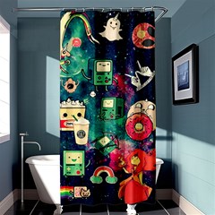 Adventure Time America Halloween Shower Curtain 36  X 72  (stall)  by Bedest