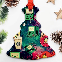 Adventure Time America Halloween Christmas Tree Ornament (two Sides) by Bedest