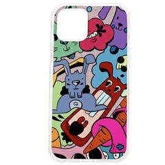 Graffiti Monster Street Theme Iphone 12 Pro Max Tpu Uv Print Case