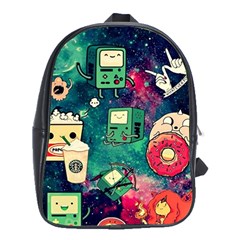 Adventure Time America Halloween School Bag (xl) by Bedest