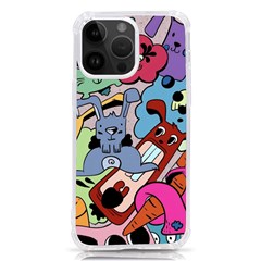 Graffiti Monster Street Theme Iphone 14 Pro Max Tpu Uv Print Case by Bedest