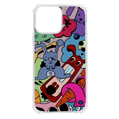 Graffiti Monster Street Theme Iphone 13 Pro Max Tpu Uv Print Case by Bedest