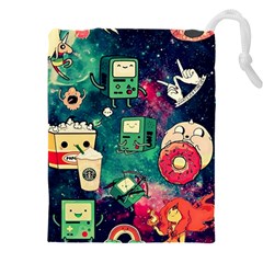 Adventure Time America Halloween Drawstring Pouch (5xl) by Bedest