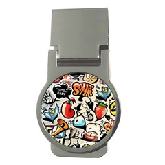 Art Book Gang Crazy Graffiti Supreme Work Money Clips (round)  by Bedest