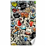 Art Book Gang Crazy Graffiti Supreme Work Canvas 40  x 72  39.28 x69.23  Canvas - 1