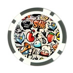 Art Book Gang Crazy Graffiti Supreme Work Poker Chip Card Guard Front