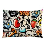 Art Book Gang Crazy Graffiti Supreme Work Pillow Case 26.62 x18.9  Pillow Case