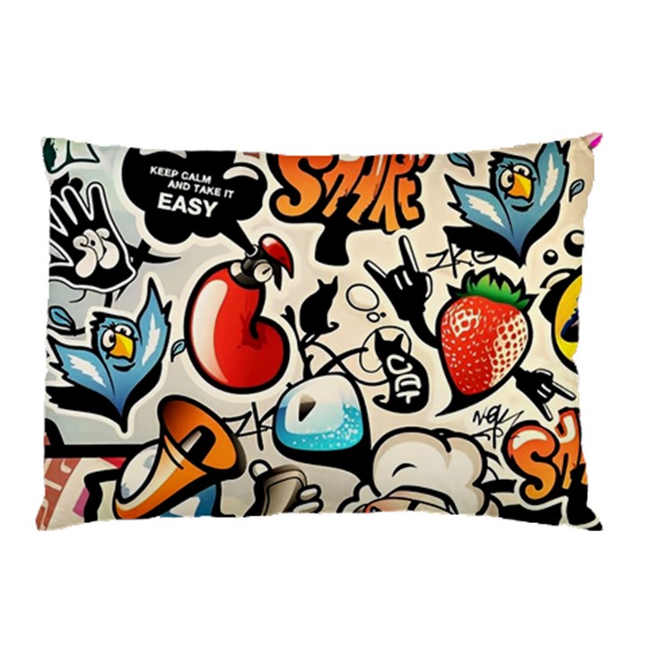 Art Book Gang Crazy Graffiti Supreme Work Pillow Case