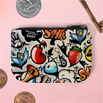 Art Book Gang Crazy Graffiti Supreme Work Mini Coin Purse Back