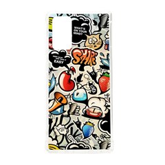 Comical Words Animals Comic Omics Crazy Graffiti Samsung Galaxy Note 20 Tpu Uv Case by Bedest