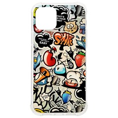 Comical Words Animals Comic Omics Crazy Graffiti Iphone 12/12 Pro Tpu Uv Print Case by Bedest