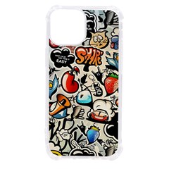 Comical Words Animals Comic Omics Crazy Graffiti Iphone 13 Mini Tpu Uv Print Case by Bedest