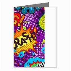 Crash Bang Adventure Time Art Boom Graffiti Greeting Card by Bedest