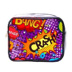 Crash Bang Adventure Time Art Boom Graffiti Mini Toiletries Bag (one Side) by Bedest