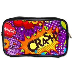 Crash Bang Adventure Time Art Boom Graffiti Toiletries Bag (two Sides) by Bedest