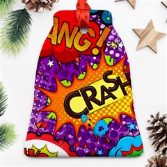 Crash Bang Adventure Time Art Boom Graffiti Ornament (bell) by Bedest