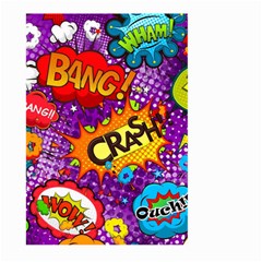 Crash Bang Adventure Time Art Boom Graffiti Large Garden Flag (two Sides) by Bedest