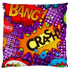 Crash Bang Adventure Time Art Boom Graffiti Large Cushion Case (two Sides) by Bedest