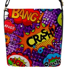 Crash Bang Adventure Time Art Boom Graffiti Flap Closure Messenger Bag (s) by Bedest