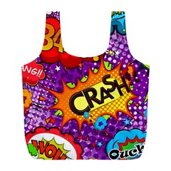 Crash Bang Adventure Time Art Boom Graffiti Full Print Recycle Bag (l) by Bedest