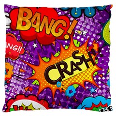 Crash Bang Adventure Time Art Boom Graffiti Standard Premium Plush Fleece Cushion Case (one Side) by Bedest