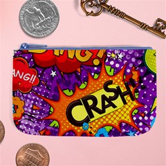 Crash Bang Adventure Time Art Boom Graffiti Large Coin Purse by Bedest