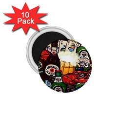 Graffiti Go Art 1 75  Magnets (10 Pack)  by Bedest